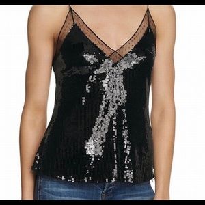 Free People Sassy in Sequins Cami